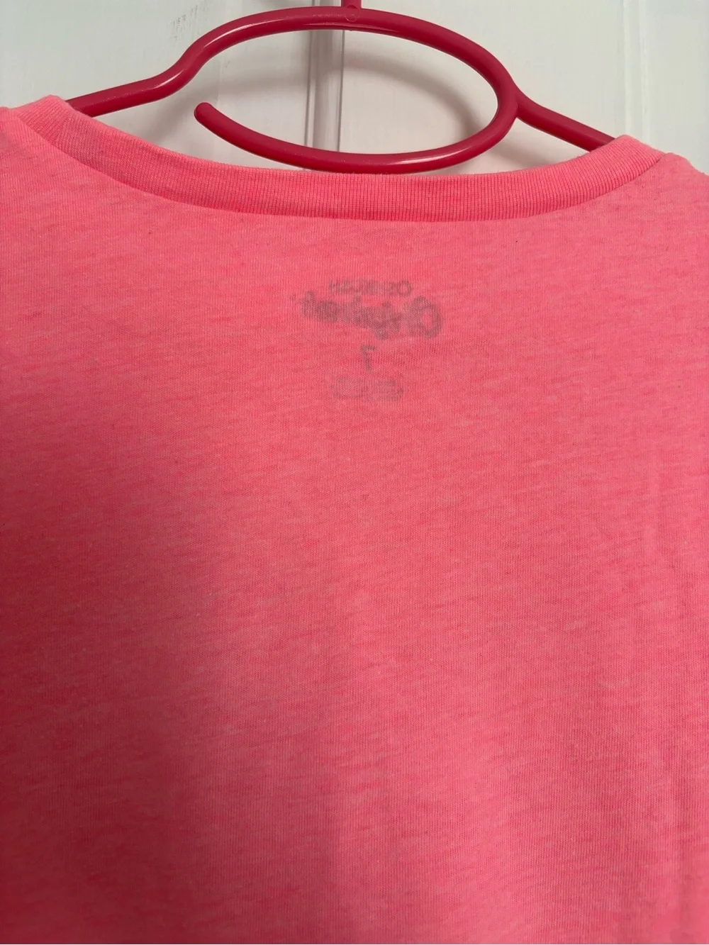 OshKosh B'gosh Coral Pink Long Sleeve 'I Heart Gymnastics' Tee